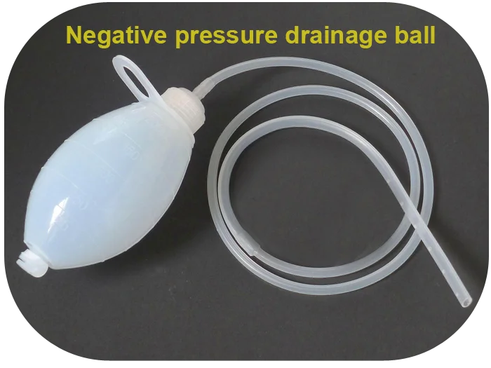 Single Use Medical 100 Silicone Negative Pressure Drainage Ball 200ml