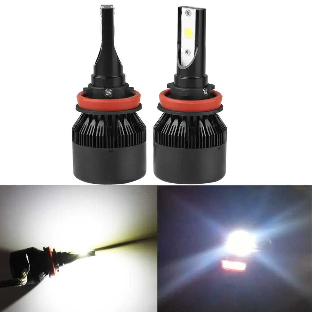 LED H11 LED Fog Lights CREE XHP50 12000Lm 6000K Cool White All-in-One Conversion Kit H11 Headlight Bulb H11 Bulb H8, H9 H11 WISWIS H11 LED Headlight Bulb