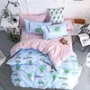 Hotsale 100% polyester flower and grant printing bedding set
