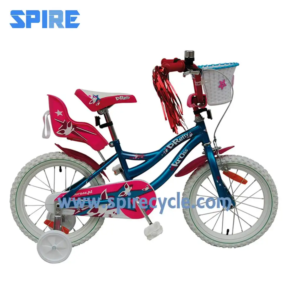 bike with doll carrier