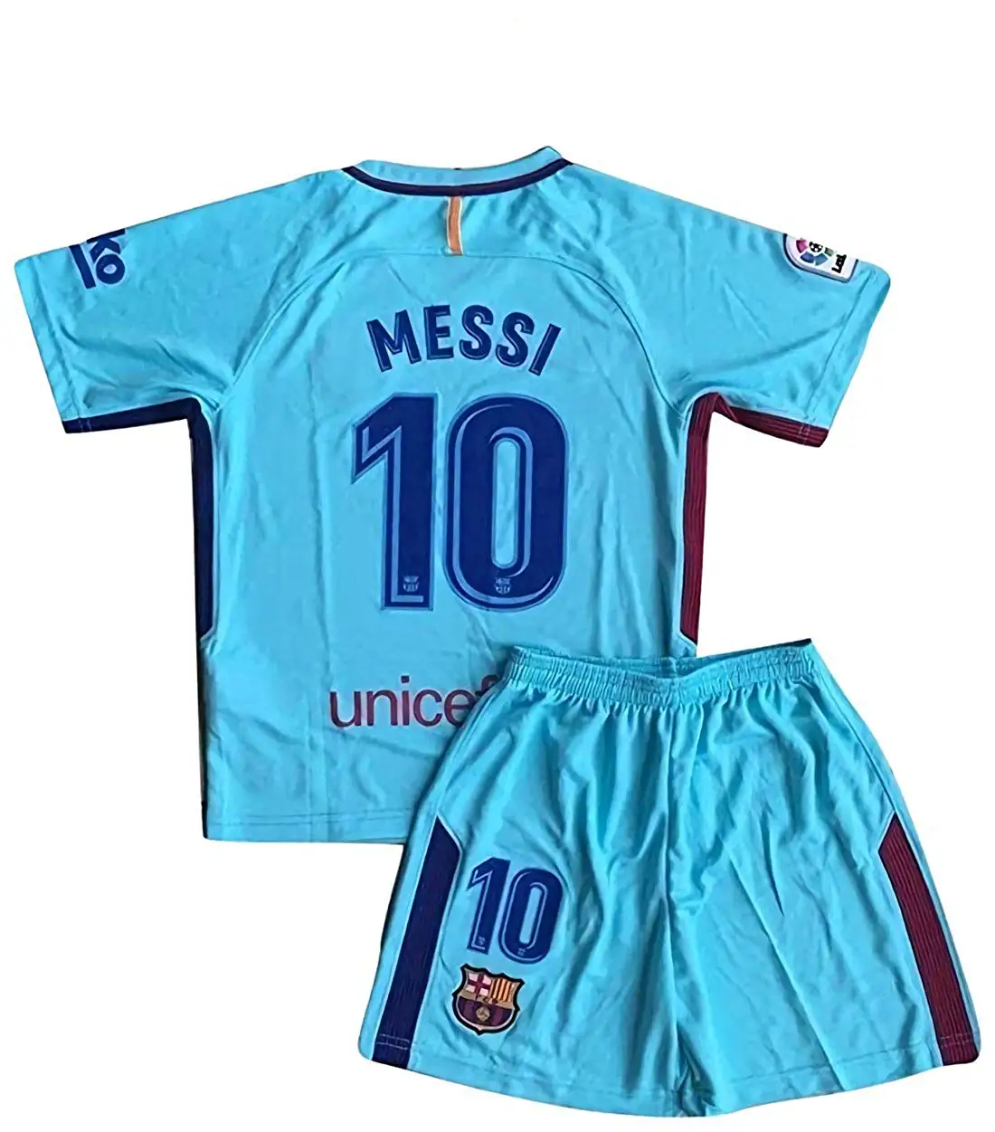 messi jersey and shorts