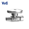 Brass Right Cast Steel Angle Storm Angle Ball Valve 2 - 1/2
