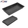 75mm Depth Foldable PP Plastic Seed Growing Germination Flat Tray for Sprouting Vegetable