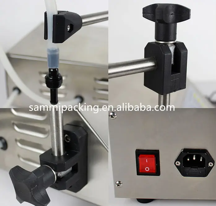 New High accuracy 3-3000 ml digital control juice/perfume/oil filling machine