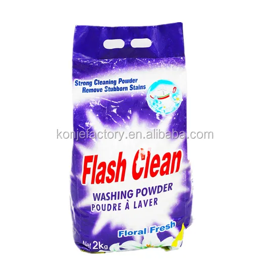 Wholesale Fresh Flowers Perfume Powder Washing Laundry Detergent