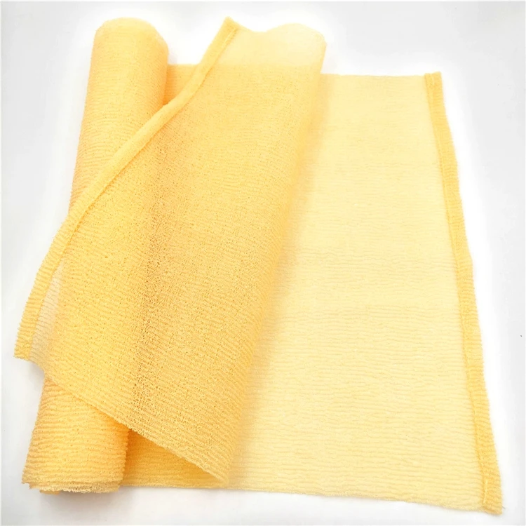 100% Nylon Exfoliating Wash Cloth Japanese Korean Beauty Scrub Skin ...