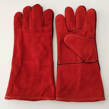 red work gloves