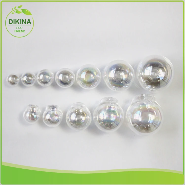 Minimal Modern Bubble Earrings Drop Accessory,Little Hand Blown Round