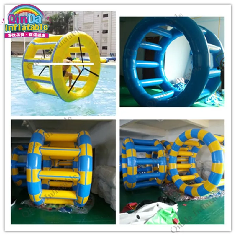 giant inflatable roller wheel