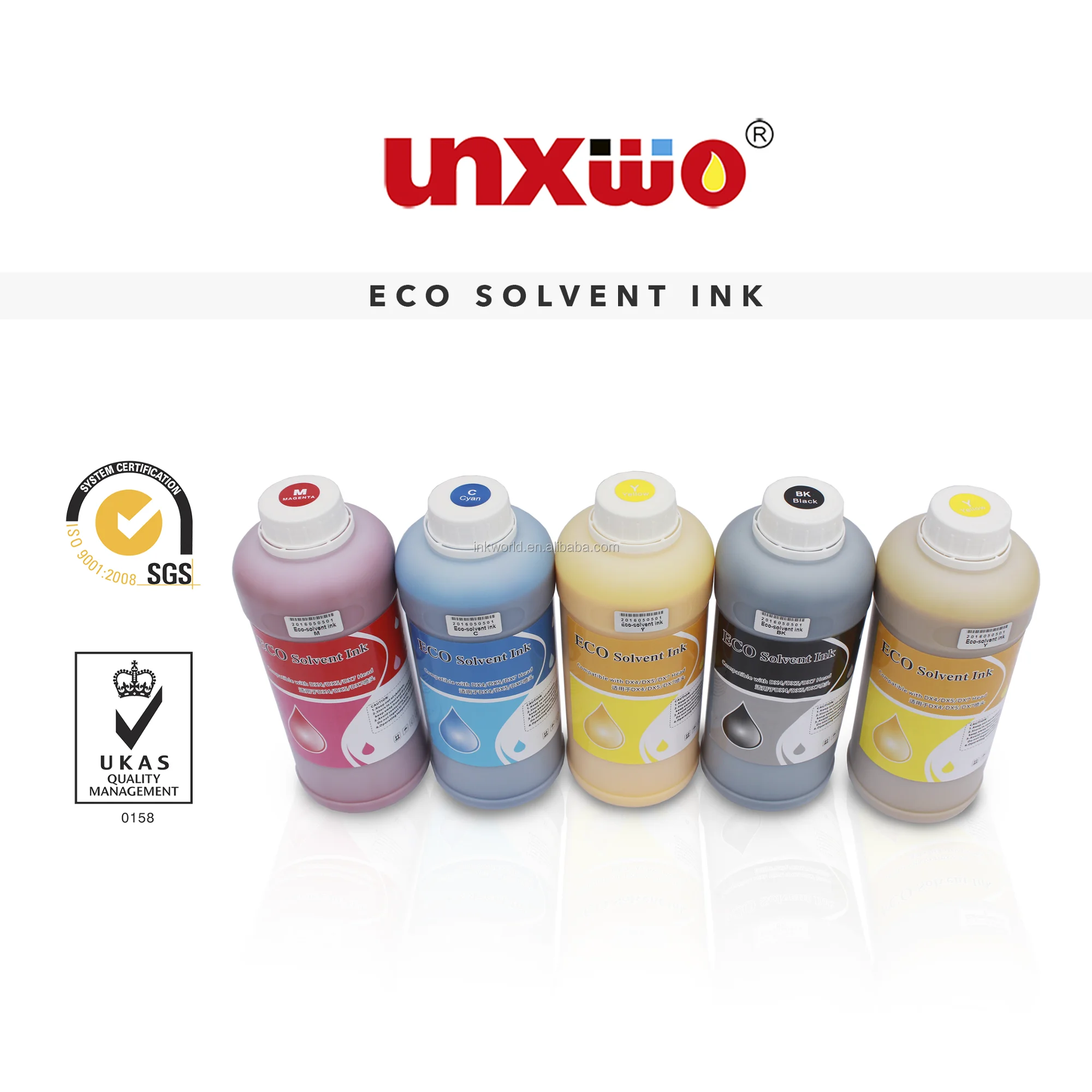 Eco Solvent Ink For Epson Xp600 /xp800 Printer And Epson Dx5 /dx7