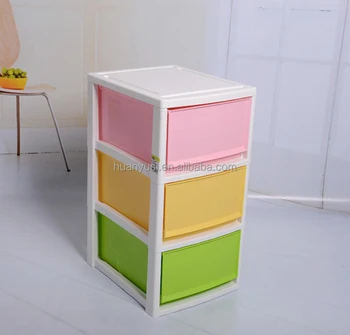 3 Tier Colorful Plastic Clothing Storage Drawers Buy Plastic