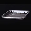 Custom Disposable Biodegradable Divided Plastic Food Serving Fruit Vegetable Blister Packing Tray