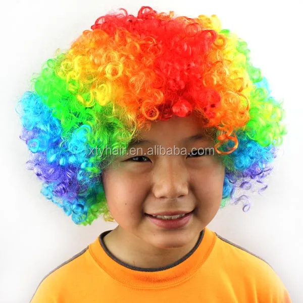 multi colored wigs cheap
