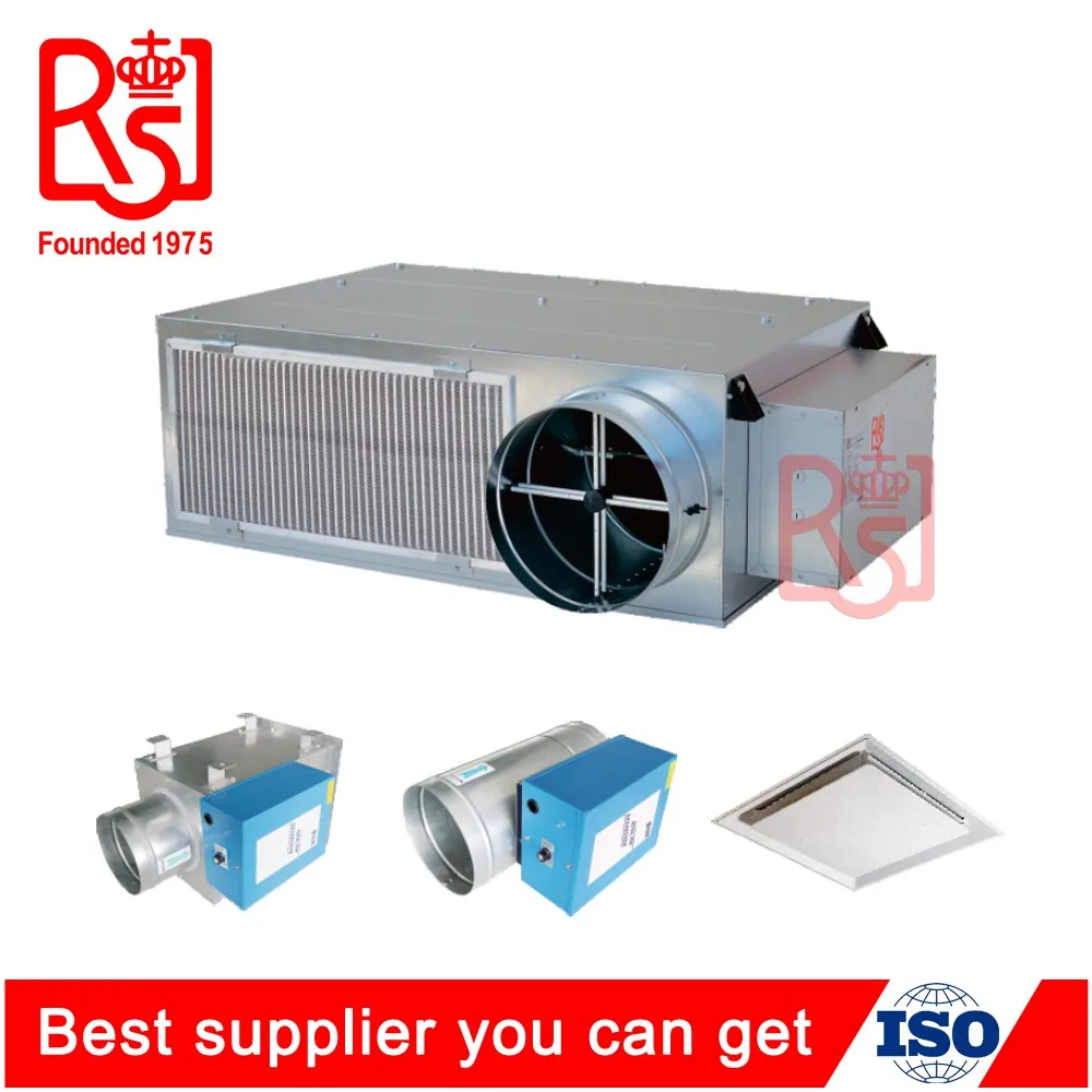 Hvac Square Low Temperature Electric Fan Powered Vav Motor Terminal