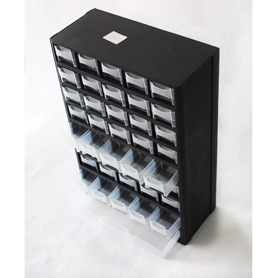 Stalwart Storage Bin with Drawers - 41-Drawer Plastic Tool India