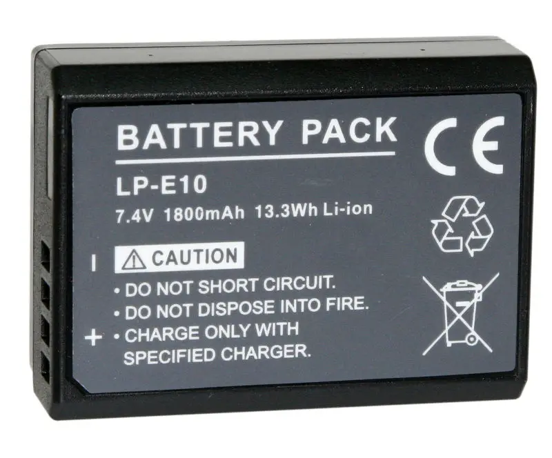 Fast delivery battery pack lp-e10 for Canon EOS 1100D