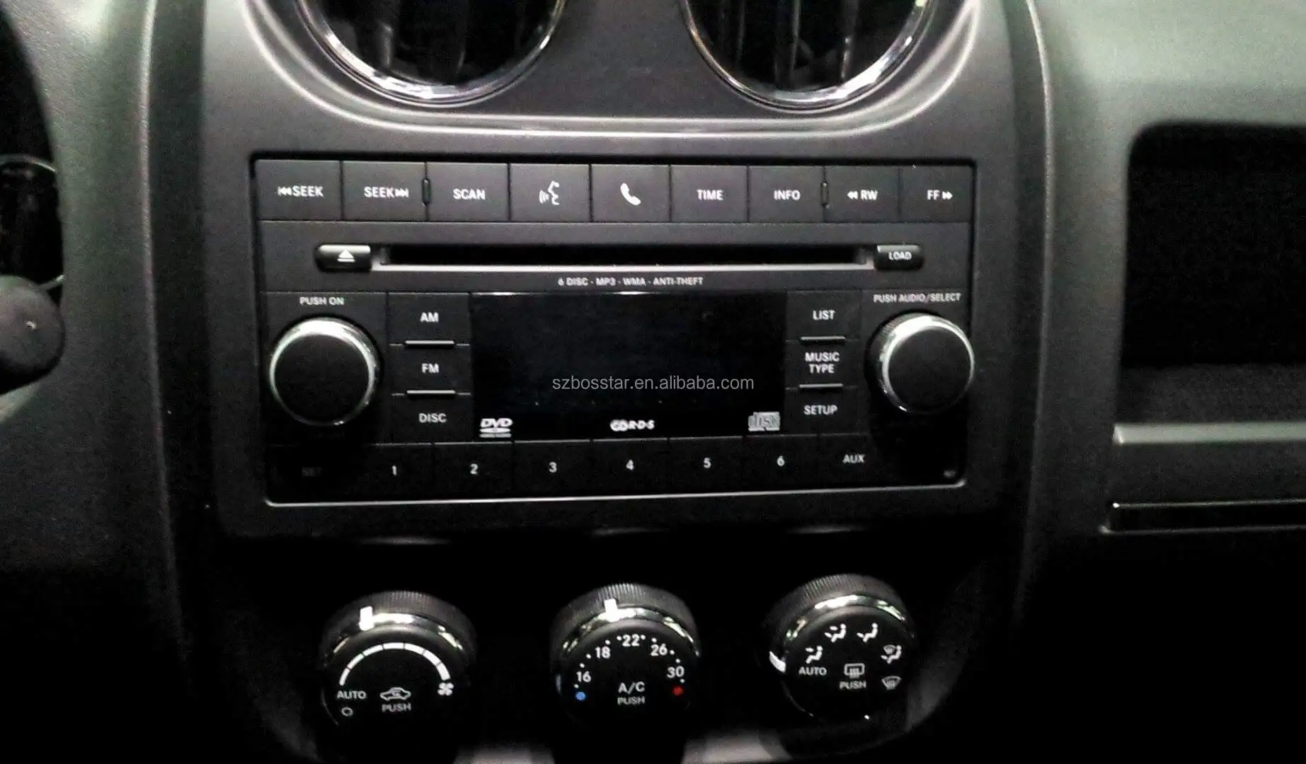 Boasstar 10.1 Inch Touch Screen Car Stereo Dvd Player For Jeep Compass