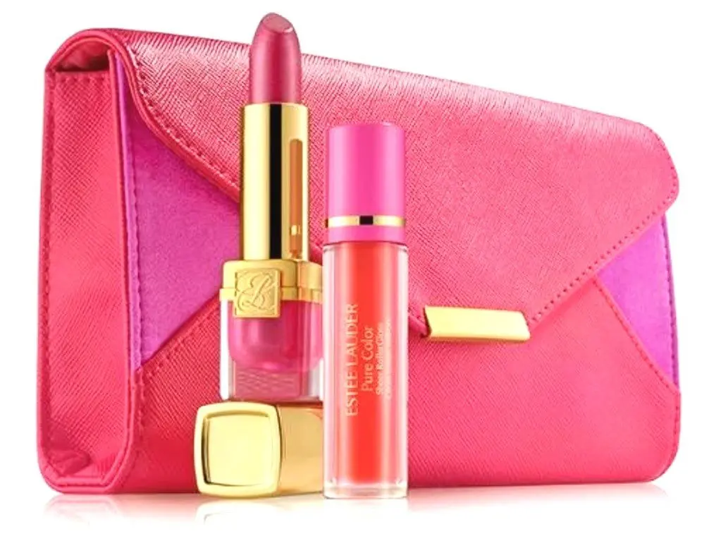 Estee lauder dream. Эсте лаудер. Эвелин лаудер. Estee розовая. Блеск Эсте лаудер.