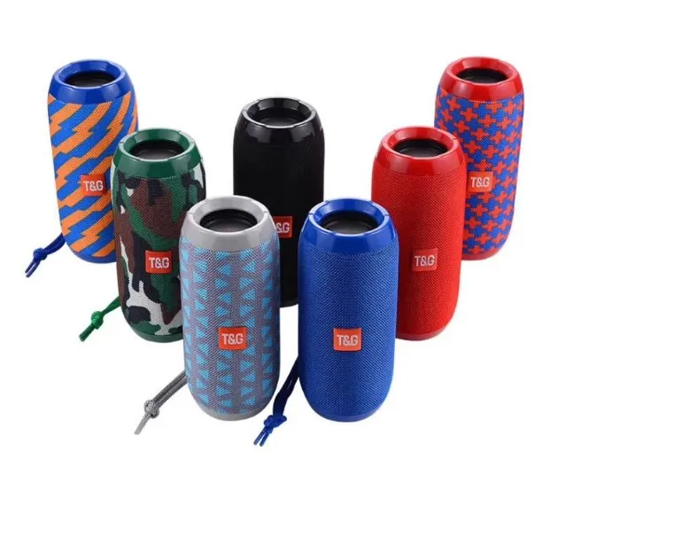 Gift portable speaker waterproof support TF card FM radio bluetooth speaker of TG117 - ANKUX.COM