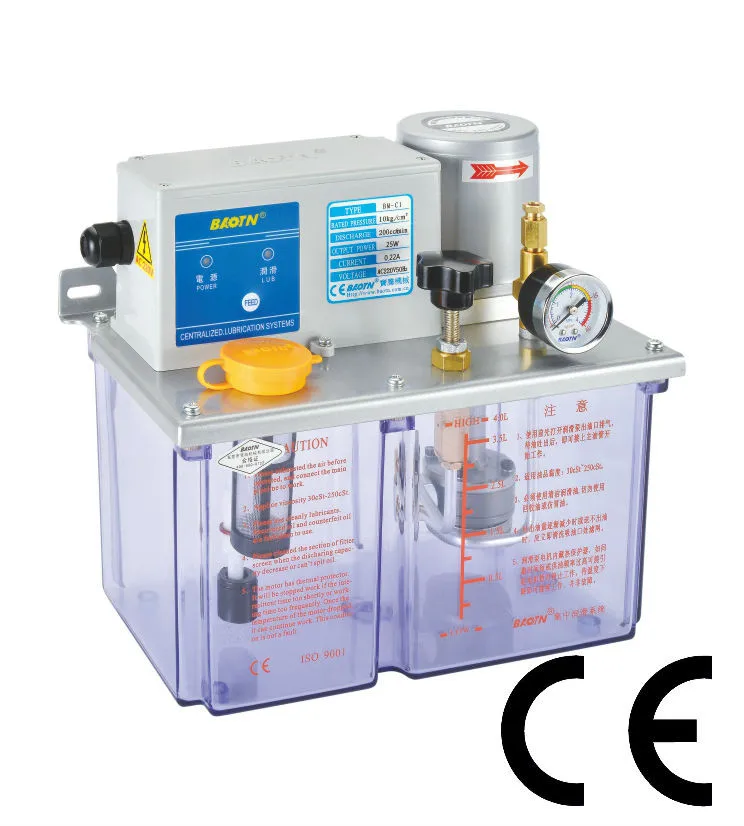 Baotn Automatic Lathe Machinery Lubrication Plc Control Pump Electric