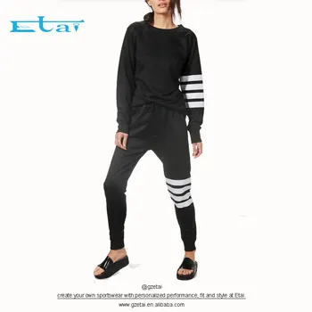 all black jogging suit womens