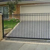 Modern wrought iron roll/sliding gate designs for house/garden