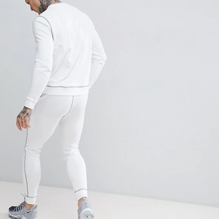 white gym king tracksuit