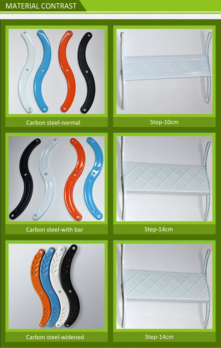 Carbon Steel Telescopic Retractable Ceiling Step Ladder For Villa