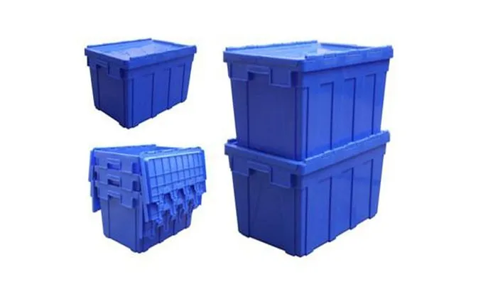 stackable plastic boxes with lids