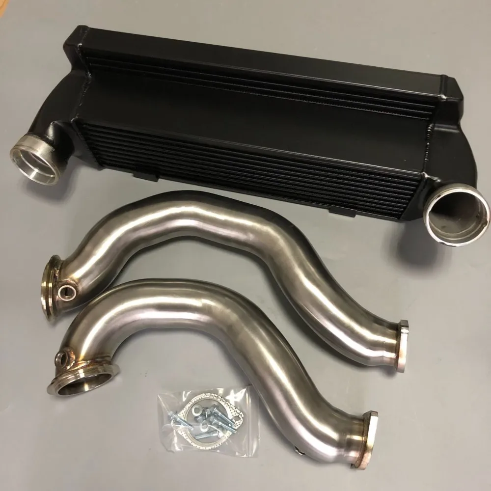 Stainless Steel Downpipe And Intercooler For Bmw N54 135i 335i 335is 1m