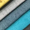 Wholesale 100% Polyester Striped Linen Look Sofa Curtain Fabric
