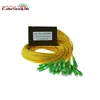 1x32 PLC Splitter Optical Coupler optical splitter with ABS box splitter coupler China export