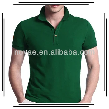 green polo shirt school