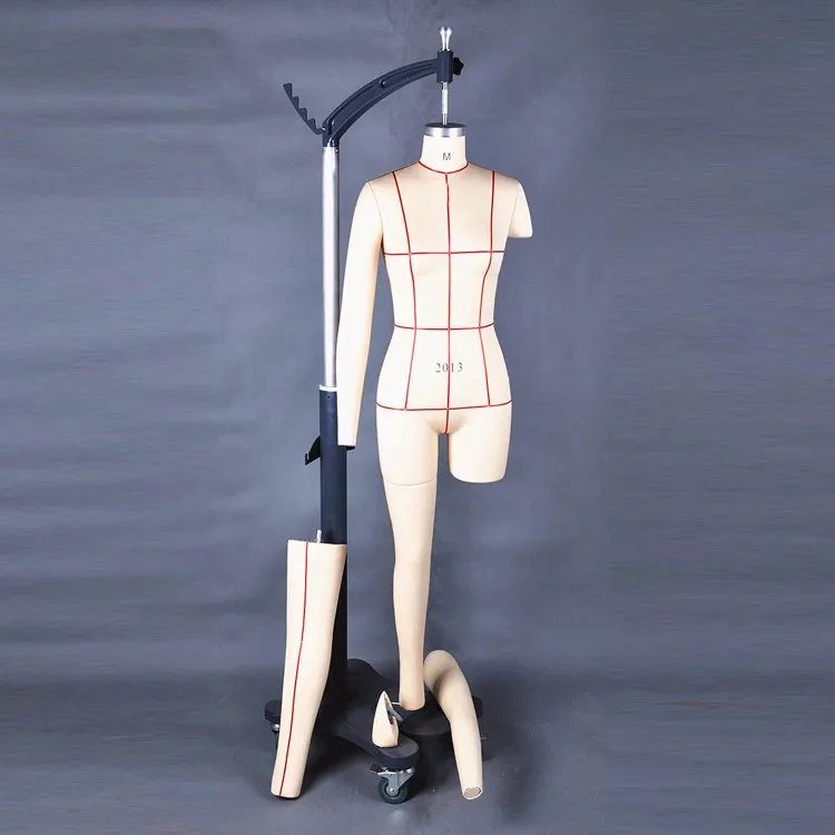 adjustable sewing leg seamstress mannequin lower