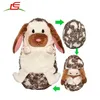 Custom open up to play curl up hide away soft stuffed animals toys with every shape and size