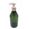 Rose gold UV coated color pump 24mm plastic cream lotion pump with inside spring