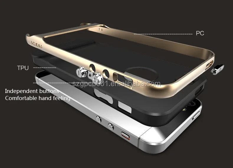 ORIGINAL Rock Royce Series FOR IPHONE5S- Dual Layer Ultra Thin & Slim FOR iPhone Protective Case