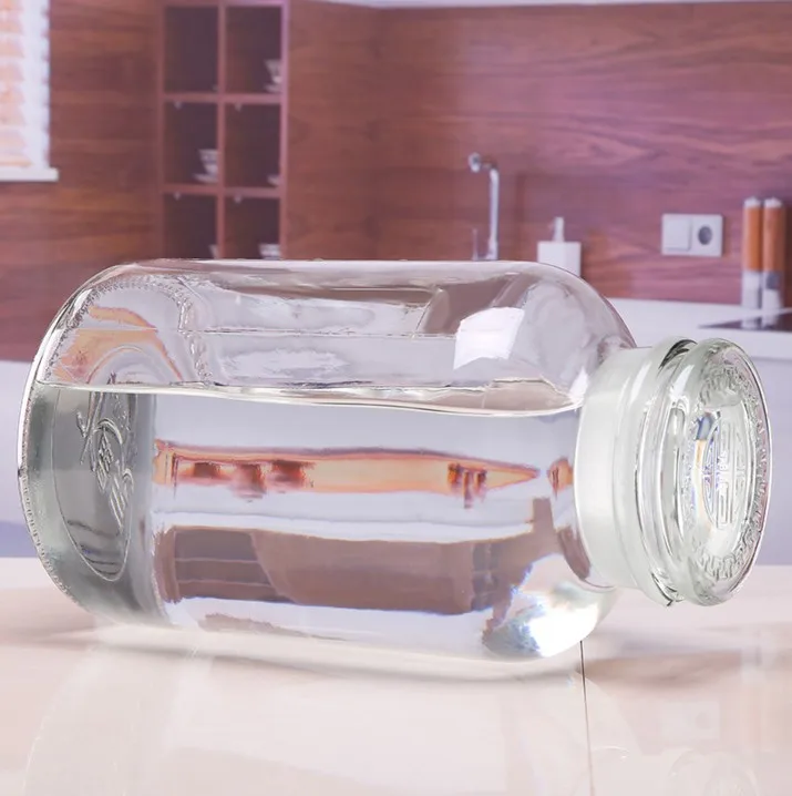 1.5 Gl 3gallon Carboy Wide Opening Big Size Glass Bottle Glass Jar With Glass Stopper For Home