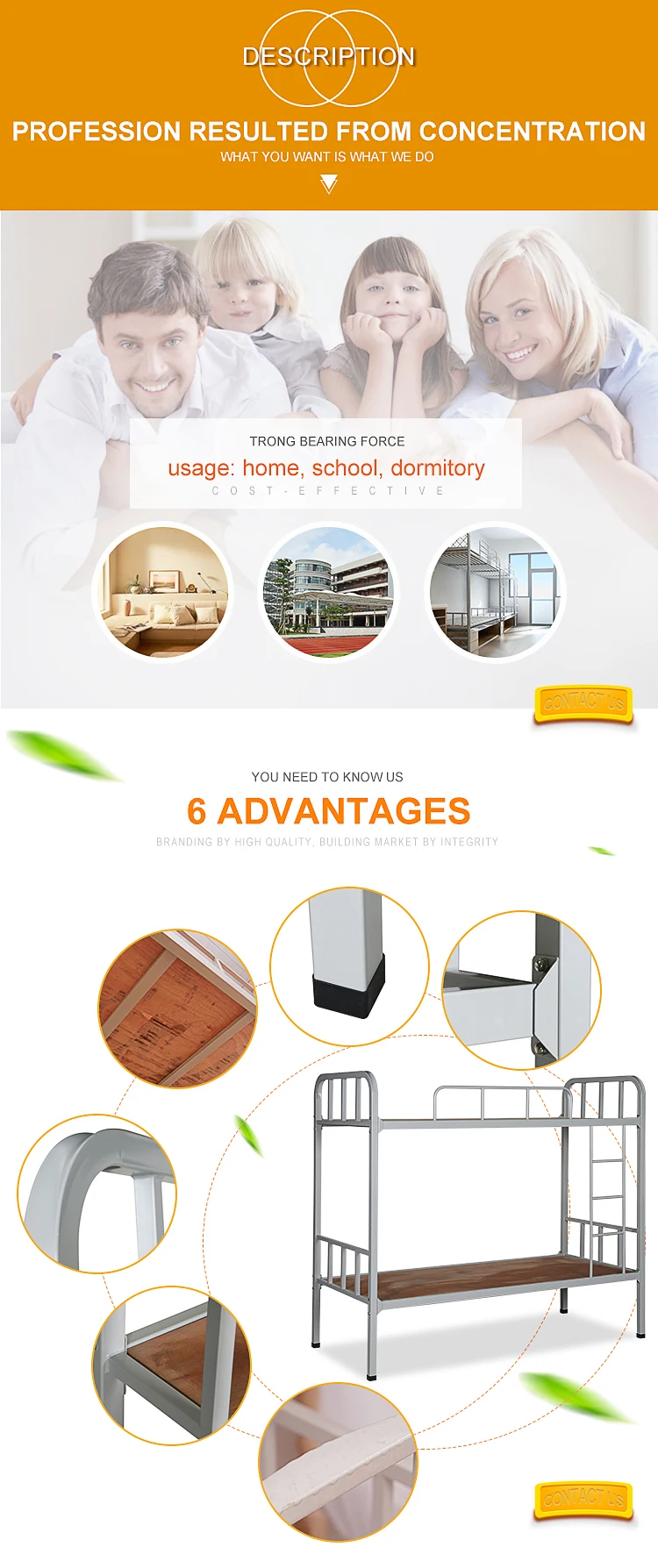 Economical And Practical Adult Metal Frame Prison Bunk Beds Buy