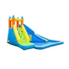 Fty price inflatable Climbing Wall Water Slide Small Splash Down ball Pool
