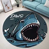 Hot selling modern design custom carpet polyester printed rugs