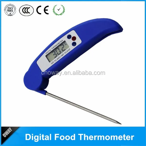 Electronic Digital Food Probe Thermometer Needle Measure BBQ Meat Temperature