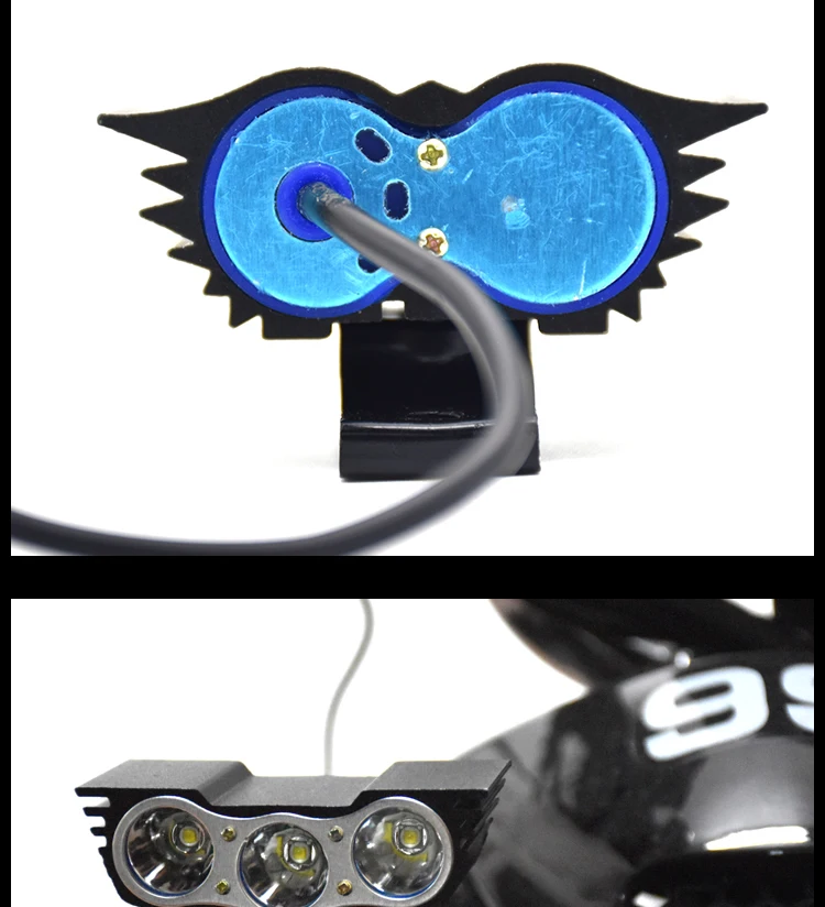 Luz led de trabajo de 20W, luz led de 12v para motocicleta, luz diurna led