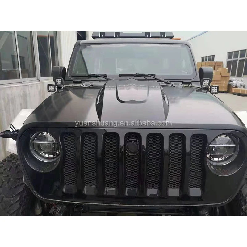 Maiker Auto Engine Hood for Jeep Wrangler JL 2019+ Bonnet accessories