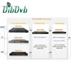 mpeg2 video ip audio encoder h.264 one seg multiplexer for digital tv headend ISDB-T system