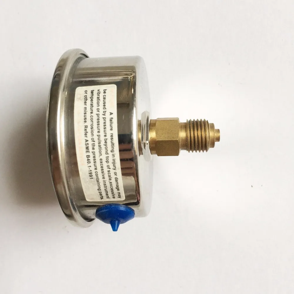 63mm Bezel Ring Type Pressure Gauge For Hydraulic Press Buy Pressure Gauge For Hydraulic Press