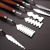 Special Effects Texture Spatula Painting Knife 9 Pcs Set With Versatile Stainless Steel For Oil Painting, Acrylic Mixing