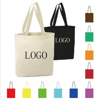 Custom Printed Logo Cotton Canvas Tote Bags Custom Printed Logo Cotton Canvas Tote Bags