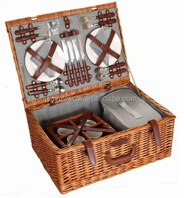 Wicker Picnic Basket With Lid Wicker Picnic Baskets Wholesale Cheap
