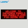 LANPAI top quality outdoor P10 used led signs ticker sale